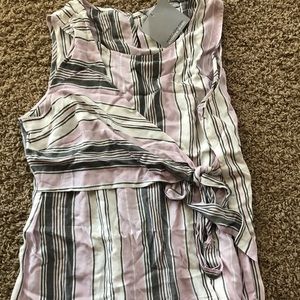 Sleeveless work blouse